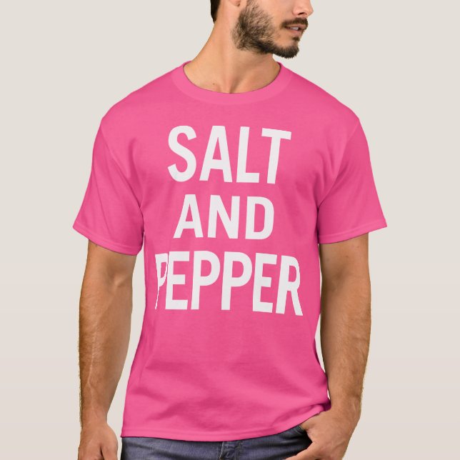 Camiseta Sal E Pimenta Para E Juventude (Frente)