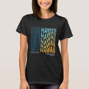 Camiseta Sal Hawaii No Ar E Areia Na Minha América Do Cabel