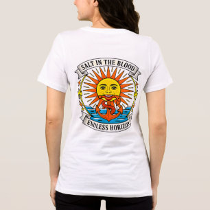 Camiseta Sal na Sangue Sol & Âncora Aventura Náutica