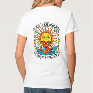 Camiseta Sal na Sangue Sol & Âncora Aventura Náutica