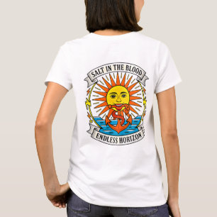 Camiseta Sal na Sangue Sol & Âncora Aventura Náutica