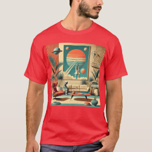 Camiseta Sala da Família Espacial da Flórida, na Futurístic