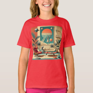 Camiseta Sala da Família Espacial da Flórida, na Futurístic