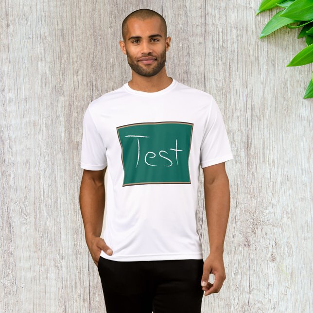 Camiseta Sala de aula do quadro de testes (Criador carregado)
