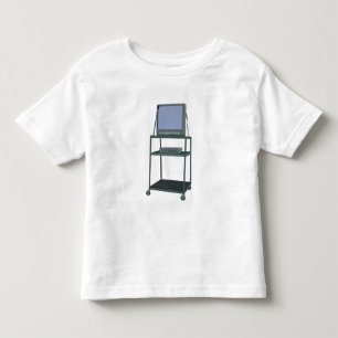Camiseta Sala de aulas de TV e VCR 80 e 90 anos Engraçado E