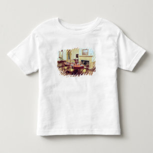 Camiseta Sala de jantar branca de Salão, perto de