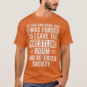 Camiseta Sala de lutas Engraçado Wrestler Amateur Wres