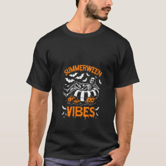 Camiseta Sala de Verão Womens Summerbetween Vibes Skeleton