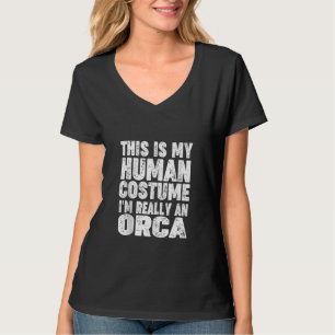 Camiseta 'Sala "Esse É Meu Disfarce de Humano Na Verdade Eu