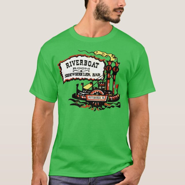 Camiseta Sala Riverboat - Bar lateral (Frente)