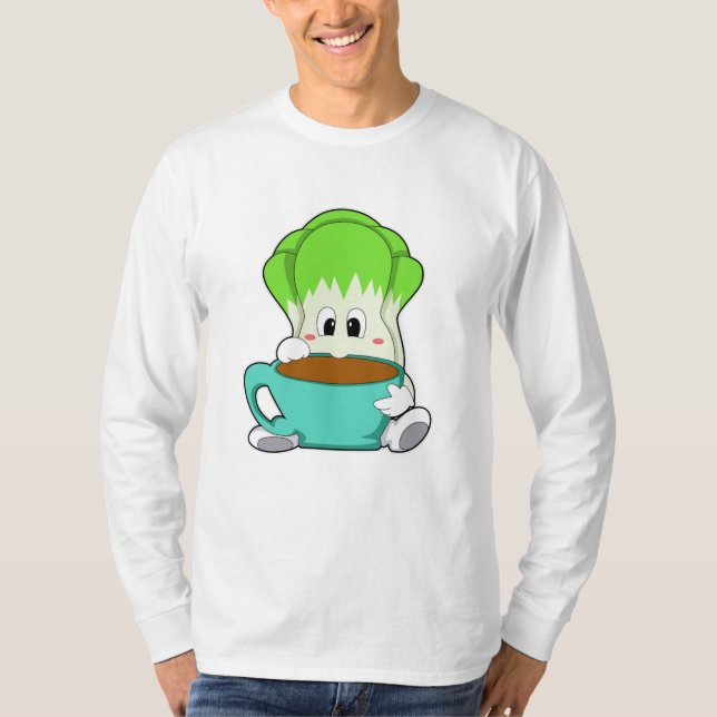 Camiseta Salada com Taça de Café (Frente)