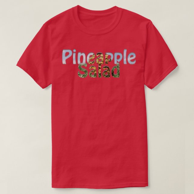 Camiseta Salada de Abacaxi (Frente do Design)