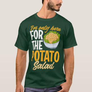 Camiseta Salada de Batata Adora Foodie Vegan Humor Funny Di