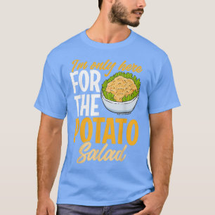 Camiseta Salada de Batata Adora Foodie Vegan Humor Funny Di