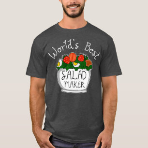 Camiseta Salada de Comida saudável
