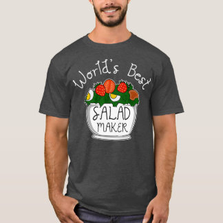 Camiseta Salada de Comida saudável