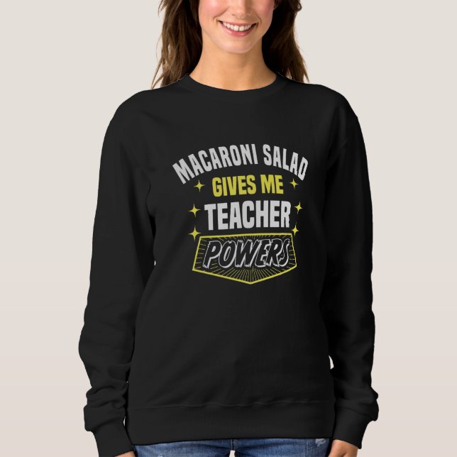 Camiseta Salada de Macarrão Me Dá Poderes de Professor H (Frente)