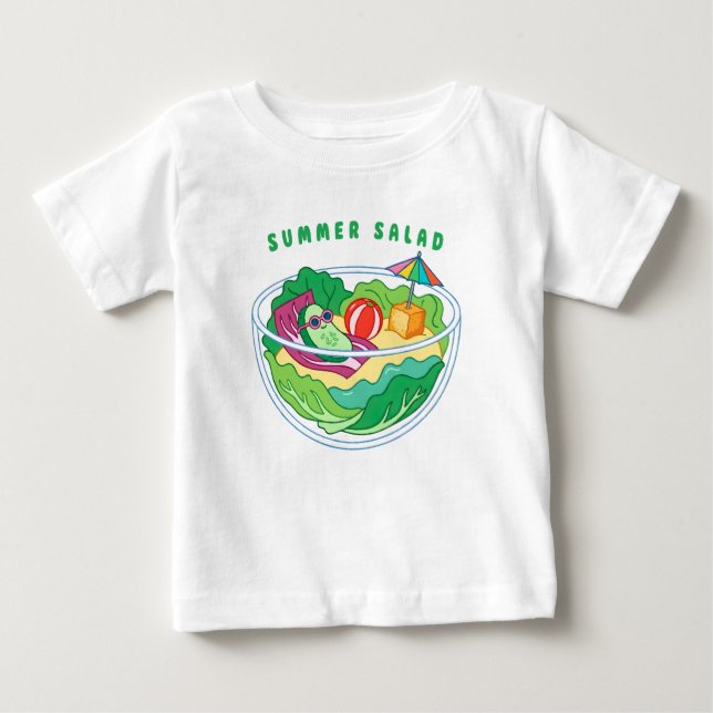 Camiseta Salada de Verão (Frente)
