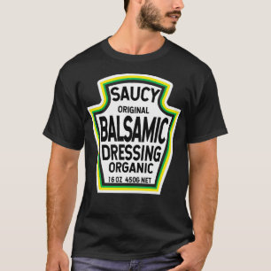 Camiseta Salada De Vestido Balsâmico Fácil De Halloween