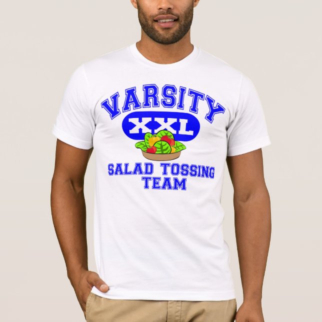 CAMISETA SALADA DO TIME DO COLÉGIO QUE LANÇ A EQUIPE (Frente)