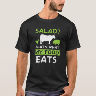 Camiseta Salada? É isso que a minha Comida come carne por 