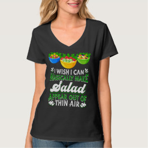 Camiseta Salada Magia Produtos Hortícolas de Comida Saudáve
