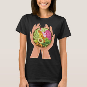 Camiseta Salada Nutricionista para Dieticiano e Vegan 2
