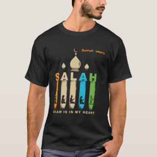 Camiseta Salah Prayer Muslim Islâmico