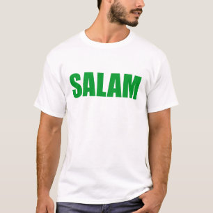 Camiseta Salam palavra árabe paz