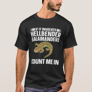 Camiseta Salamander Hellbender Salamander Amphibian