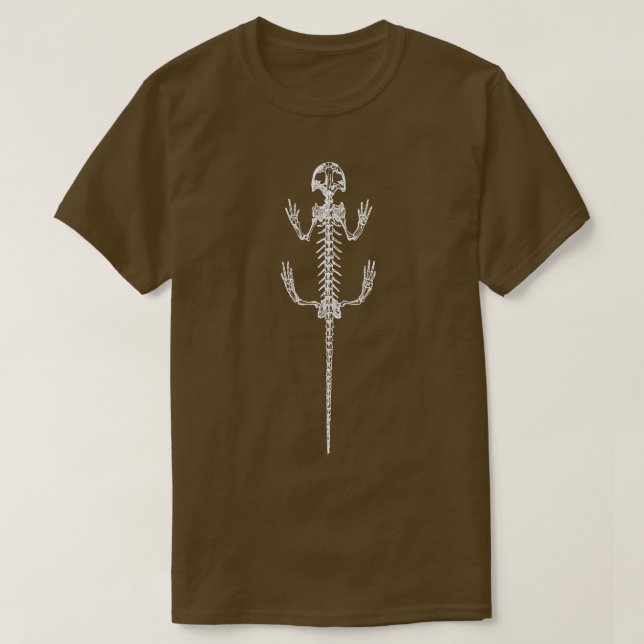 Camiseta Salamander Skeleton (Frente do Design)