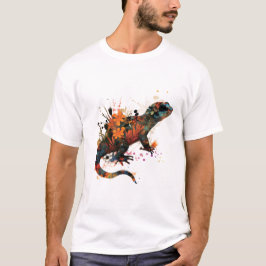 Camiseta Salamandra De Fogo.
