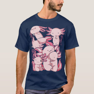Camiseta Salamandra mexicana Axolotl - Cuta Axolotl