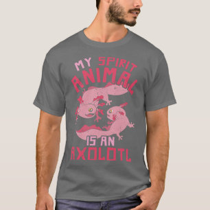 Camiseta Salamandra Mexicana Pet My Spirit Animal É Um Axol