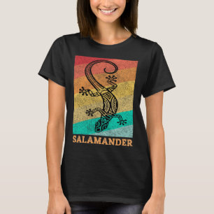 Camiseta Salamandra Polinésia Havaiana Vintage Maori