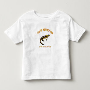 Camiseta Salamandra-Tigre Selvagem de Illinois