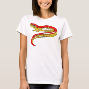 Camiseta Salamandra Vermelha e Amarela