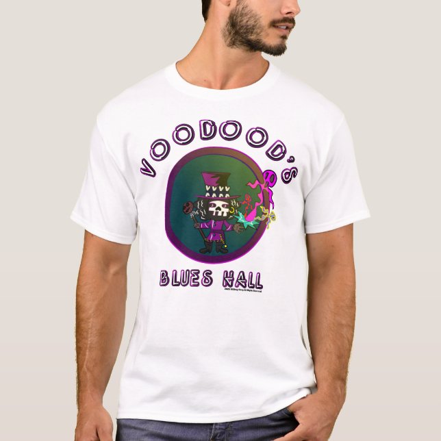 Camiseta Salão de Blues Voodoods (Frente)