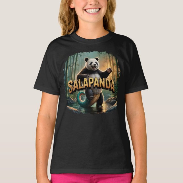 Camiseta Salapanda Ilustração Combo Criatura Funny (Frente)