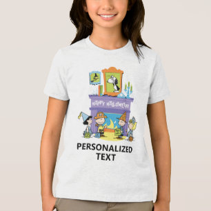 Camiseta Salas Assombradas do Peanuts Halloween