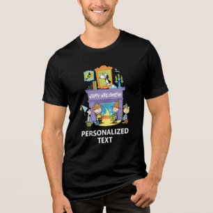 Camiseta Salas Assombradas do Peanuts Halloween