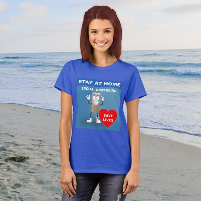 Camiseta Salas de Mensagens de Segurança 1 rua do Roll de P (Criador carregado)