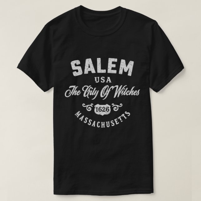 Camiseta Salem 1626 (Frente do Design)
