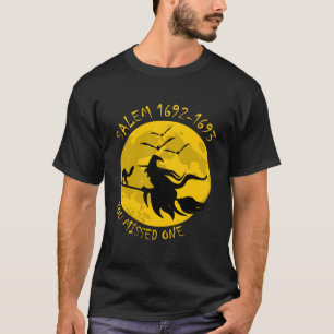 Camiseta Salem 1692 1693 Você Perdeu Uma Vassoura De Bruxa