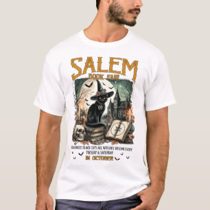 Camiseta Salem Book Fair Funny Bookish Halloween Spooky Rea