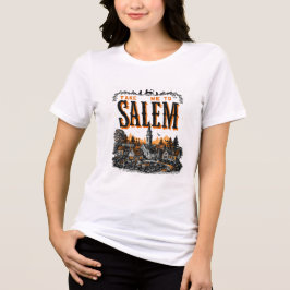 Camiseta Salem Halloween Vintage