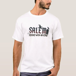 Camiseta Salem History with an Edge – Dark Vintage