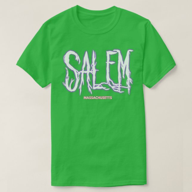 Camiseta SALEM Massachusetts (Frente do Design)