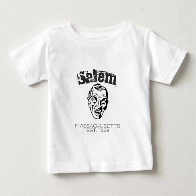 Camiseta Salem Massachusetts halloween Goblin (Frente)