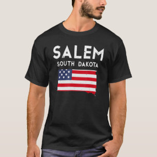 Camiseta Salem South Dakota EUA Estado América Viagem Sul